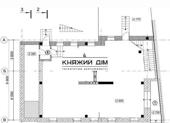 Оренда офісне приміщення на Андреевский спуск поверх - 1/3 Kiev