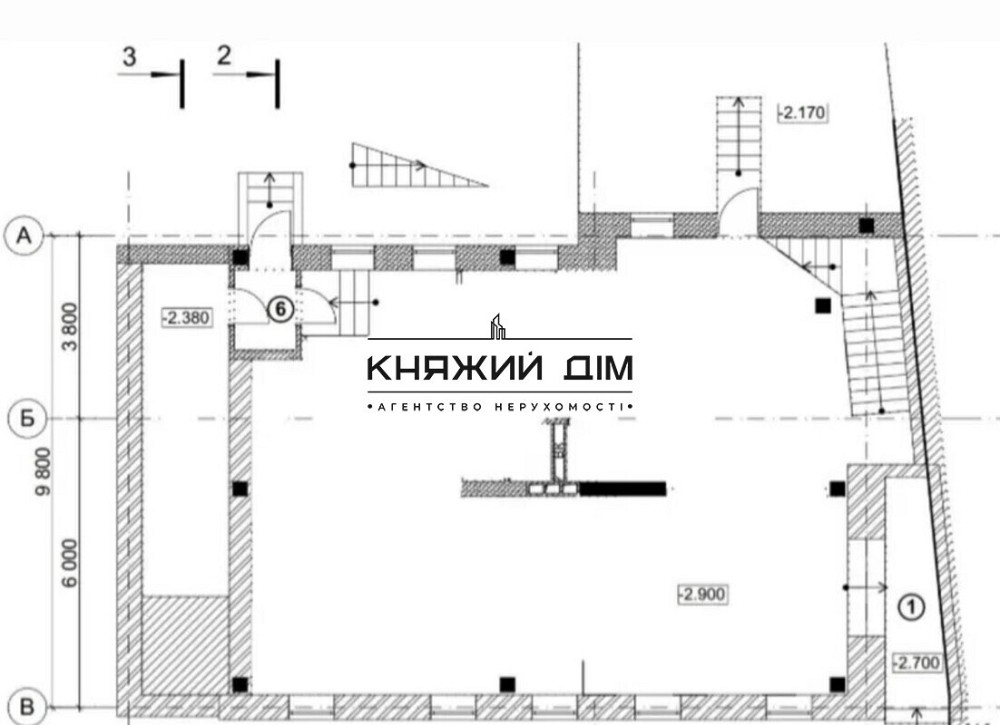 Оренда офісне приміщення на Андреевский спуск поверх - 1/3 Kiev - photo 4