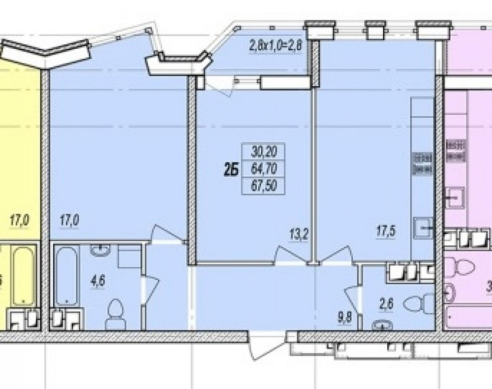 Продаж Квартира 2-кімнатна, 4/16 поверх на Прохоровская ул. Одеса - фото 5