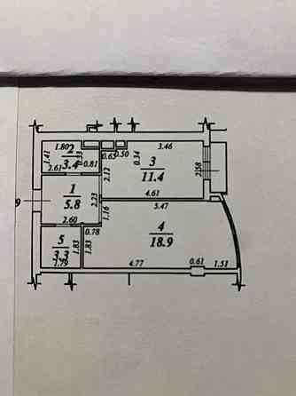Продається 1-кімнатна квартира в 3 Перлині, район Таїрова Odessa