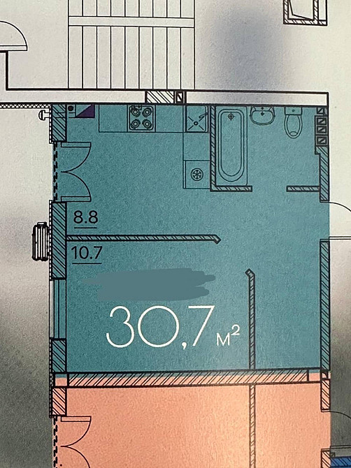 Продаж Квартира 1-кімнатна, 4/5 поверх на Люстдорфская дорога ул. Одеса - фото 11