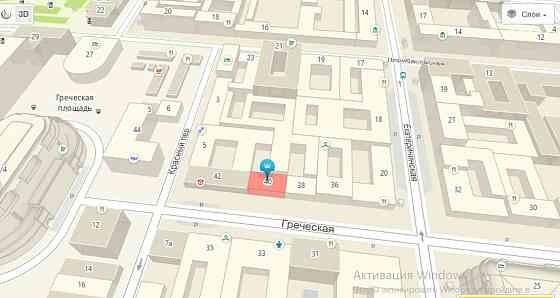 Продаж комерційне приміщення на ул. Греческая, 40 приміщень - 2, поверх - 1 Одеса