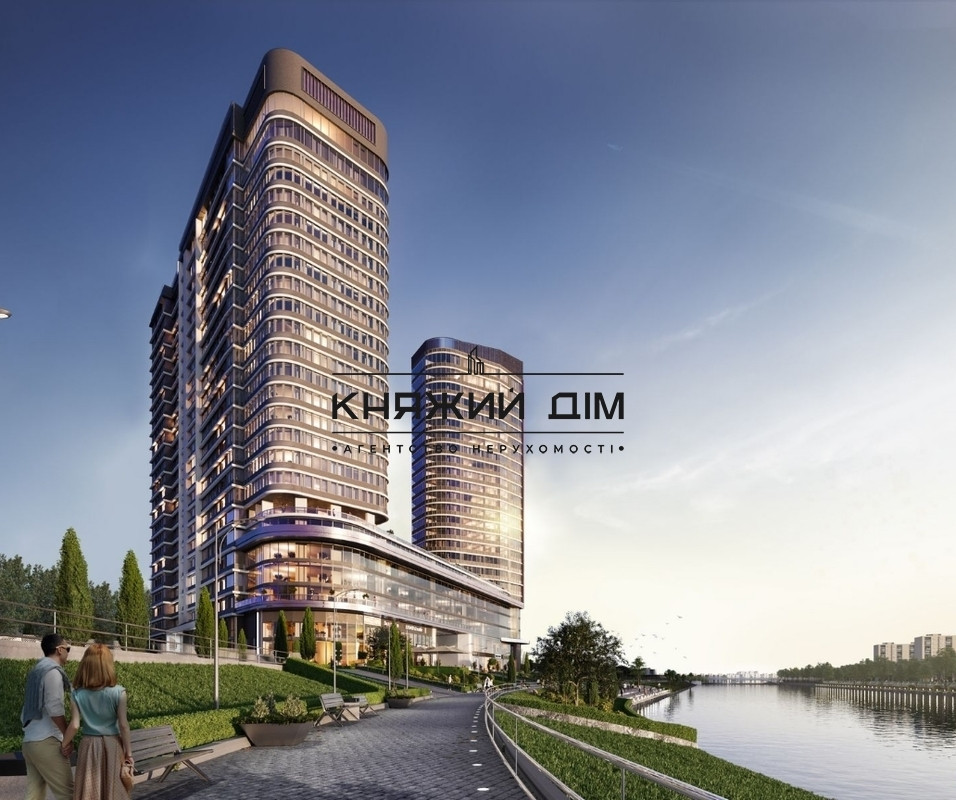 Продаж по переуступці 1 кімнатна квартира в ЖК бізнес-класу Rusaniv Residence 21145097 Киев - изображение 5
