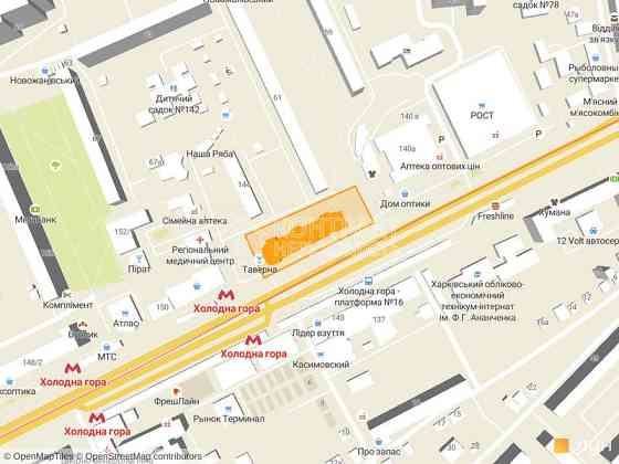 Продаж Квартира 2-кімнатна, 13/14 поверх на вул. Полтавський Шлях Kharkiv