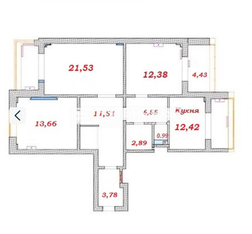 Продаж Квартира 3-кімнатна, 11/16 поверх на вул. Автозаводская Київ - фото 7