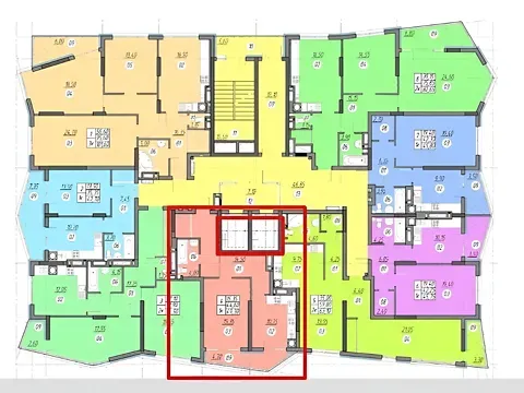 Продаж 1к Квартира 49.3 кв.м ЖК Набережна Вежа Тернопіль - фото 2