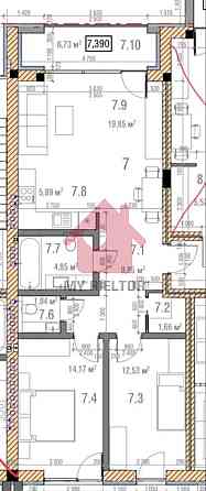 Продаж двокімнатної квартири район Бам. Uzhhorod