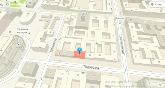 Продаж комерційне приміщення на ул. Греческая, 40 приміщень - 2, поверх - 1 Odessa