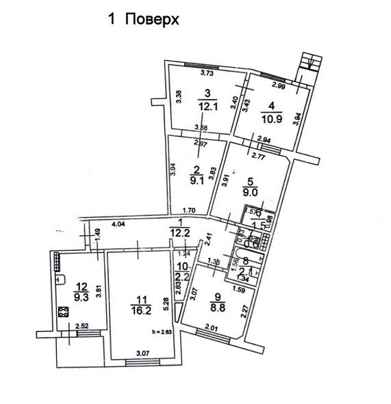 Продам 6  комнатную квартиру на Таирова Одеса - фото 16