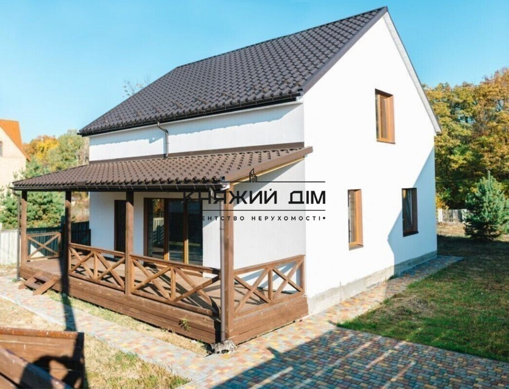 Продам дом 137 м2 возле озера коттедж, 6 соток Ирпень Ворзель - фото 1