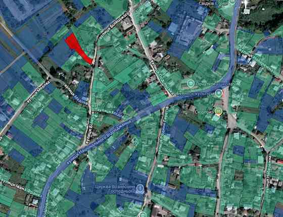 Продаж земельної ділянки 15 соток Велика Березовиця