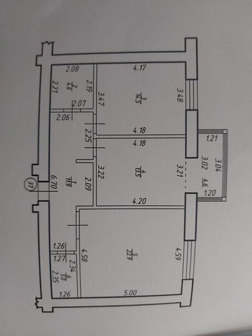 Продаж Квартира 2-кімнатна, 5/7 поверх на вул. Національної Гвардії Ивано-Франковск - изображение 8