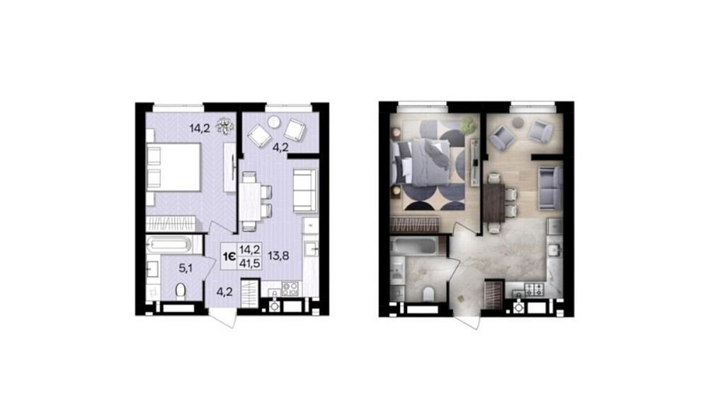 Продаж Квартира 1-кімнатна, 5/10 поверх Винница - изображение 1