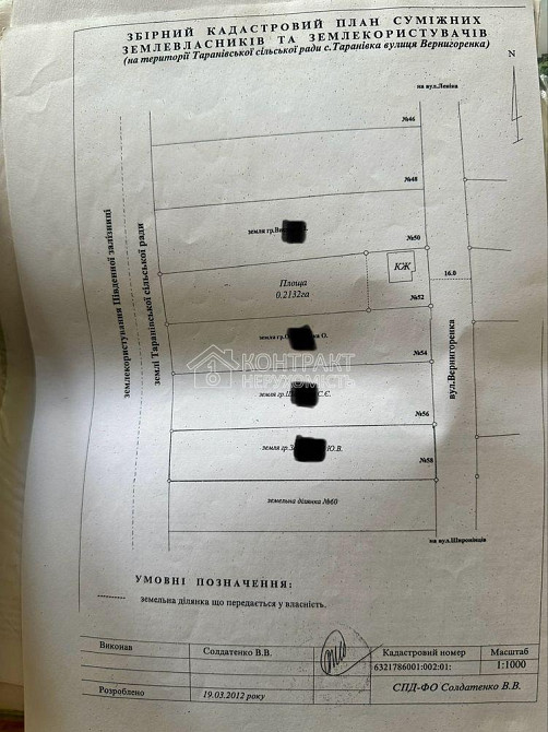 Продаж земельної ділянки 21 соток на вул. Вернигоренка Taranivka - photo 2