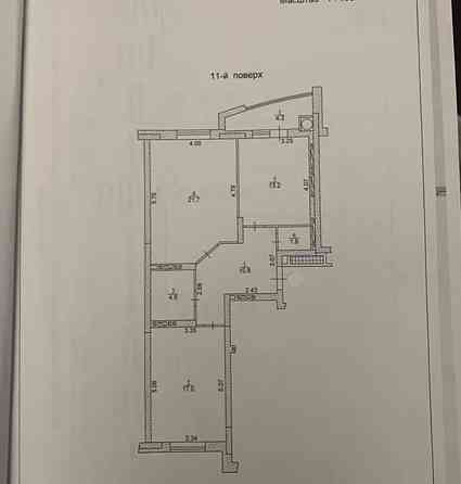 Продаж Квартира 2-кімнатна, 11/15 поверх Тернополь