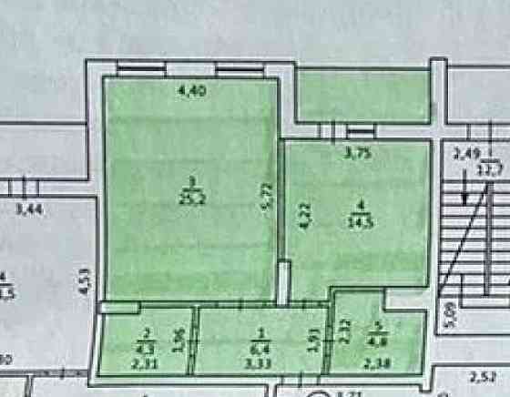 Продаж Квартира 1-кімнатна, 11/14 поверх на вул. Незалежності Zhytomyr