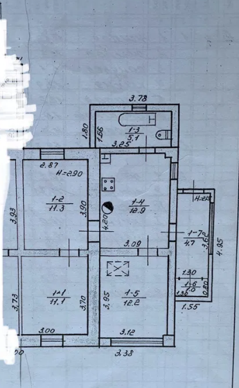 Продам часть дома в р-не "Золотой Треугольник" (ул.Керченская) Одеса - фото 7