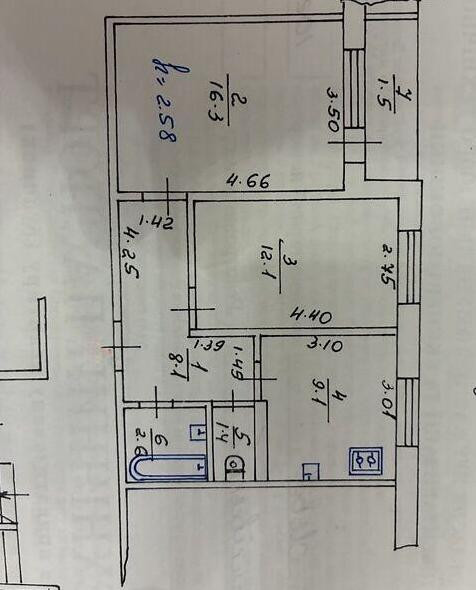 Продаж Квартира 2-кімнатна, 4/9 поверх на Хмельницького, 243 L'viv - photo 13