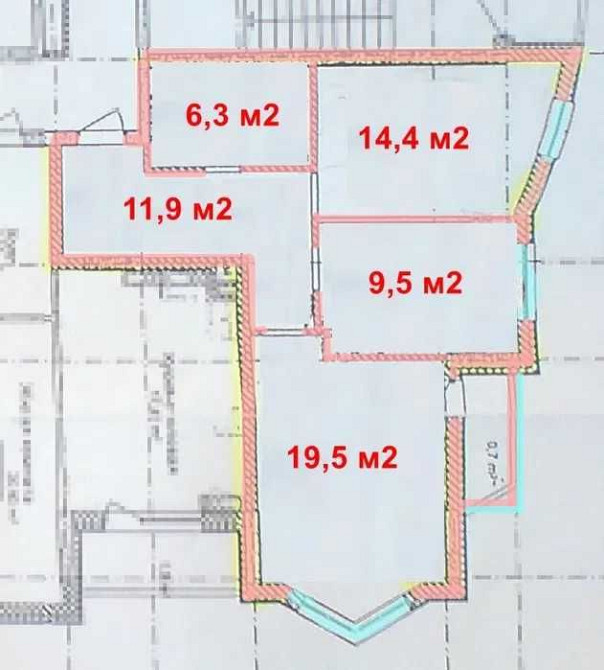 Продаж Квартира 2-кімнатна, 21/23 поверх на Радунська вул., д. 2/18 Kiev - photo 5