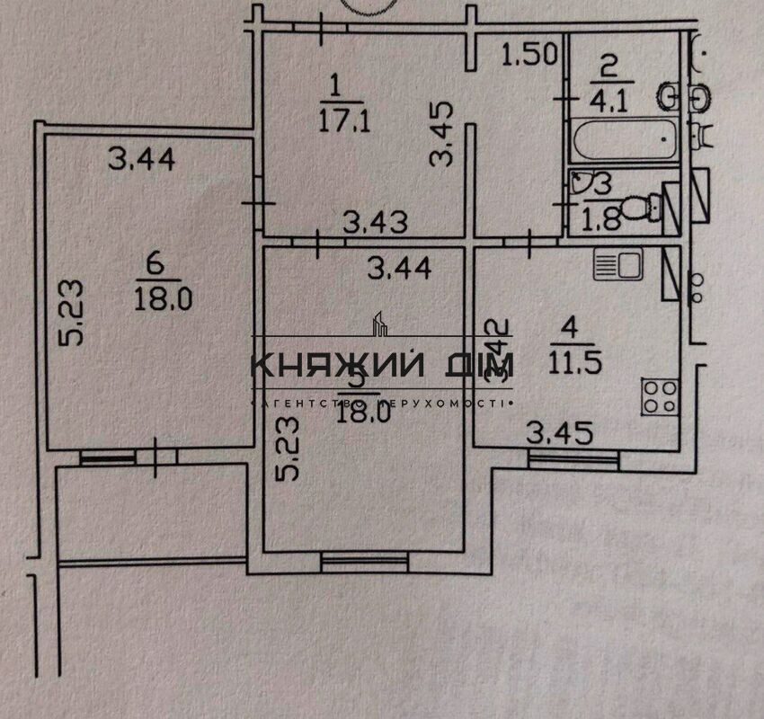 Продаж 2-х к. квартири в новому будинку Куренівка. № 21146528 Київ - фото 14