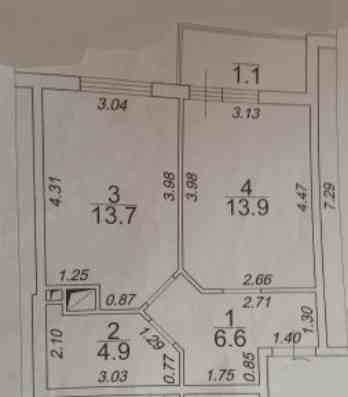 1 комнатная квартира с видом на море! Одеса