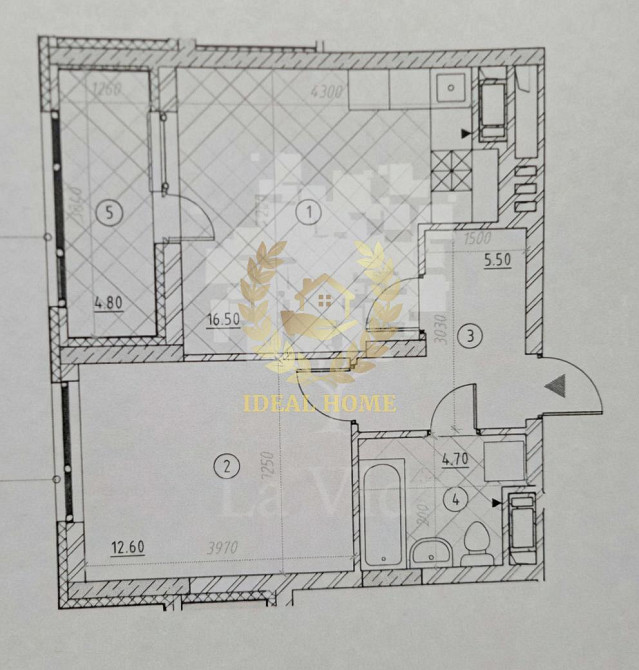 Продаж Квартира 1-кімнатна, 13/16 поверх на Святослава Храброго ул., 3 Київ - фото 10