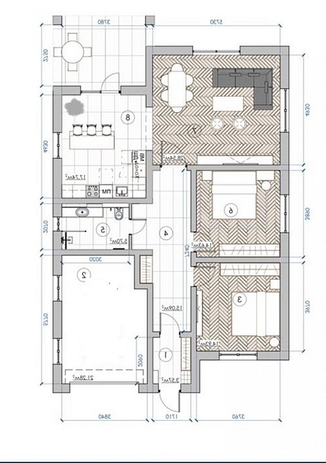 Продаж 1-поверховий Будинок  130 кв.м 3 кімн. на Абрикосова вул. Обарів - фото 10