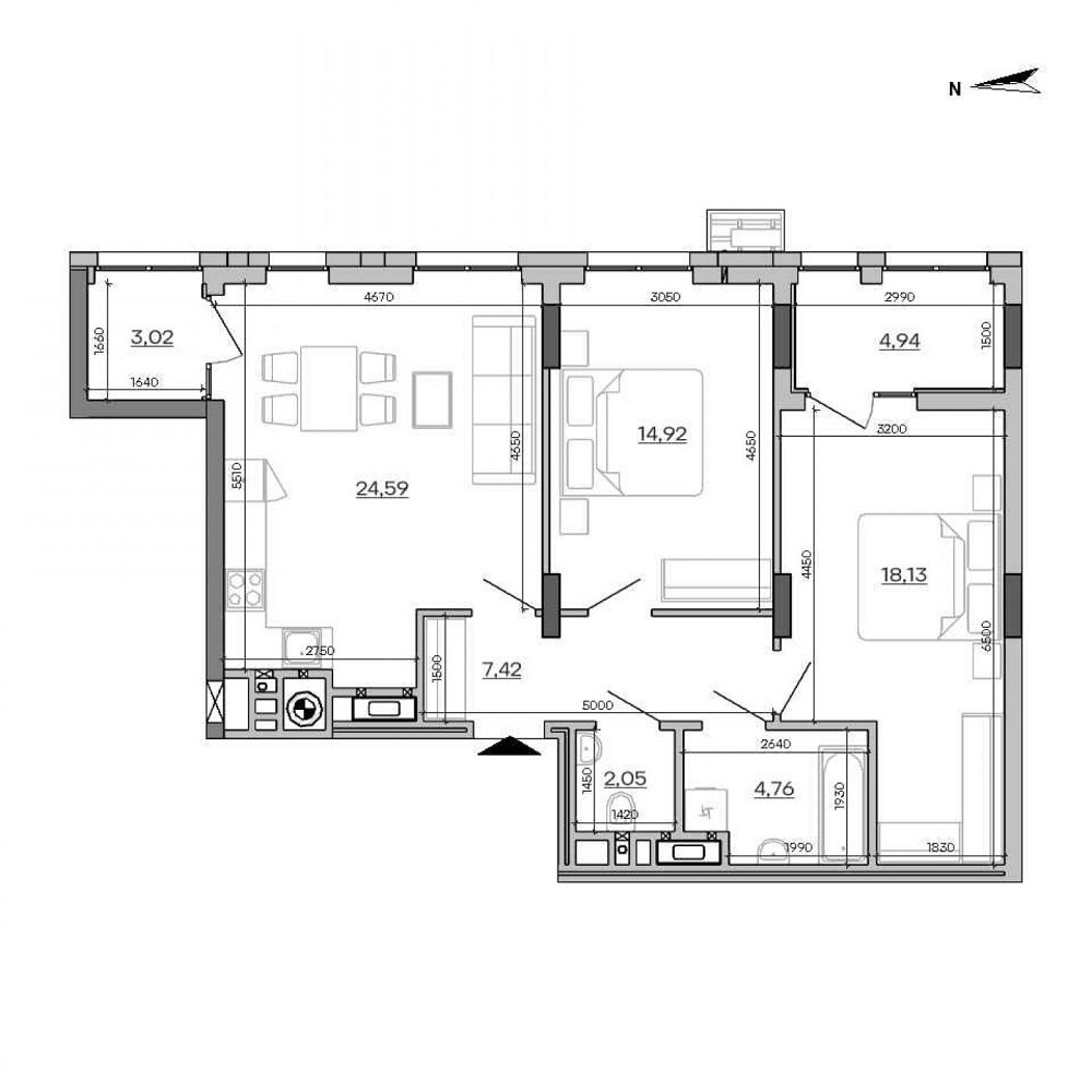 Продаж Квартира на улица Промислова 50-52 L'viv - photo 2