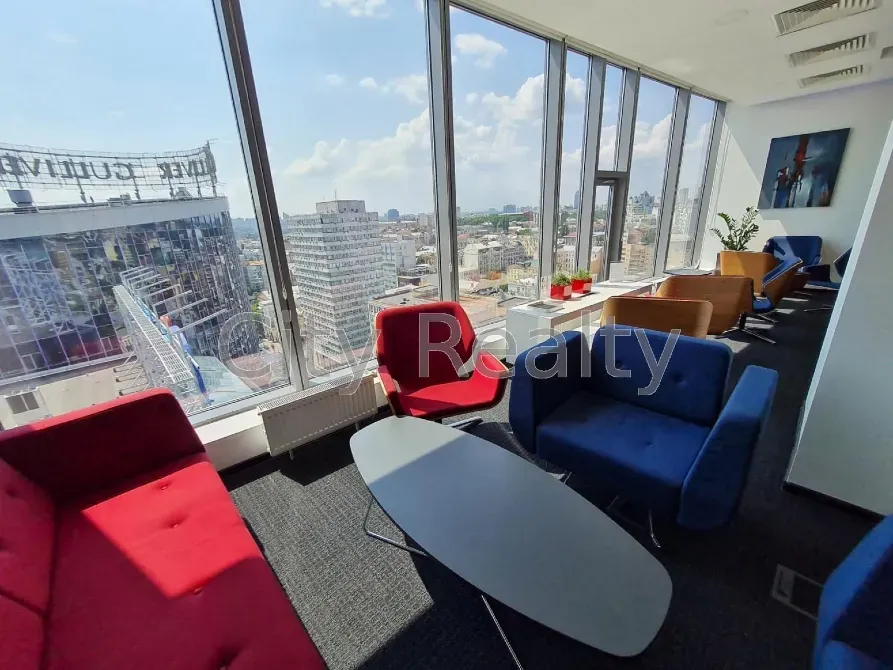 Здається Офісні приміщення площа 50 кв.м 17-й поверх Київ Спортивна площа 1А Київ - фото 11