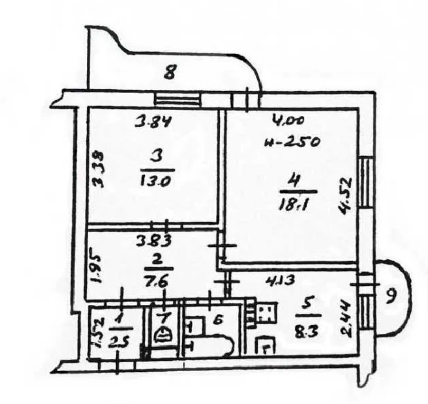Продам 2-х комнатную квартиру на пос. Котовского Одеса - фото 16