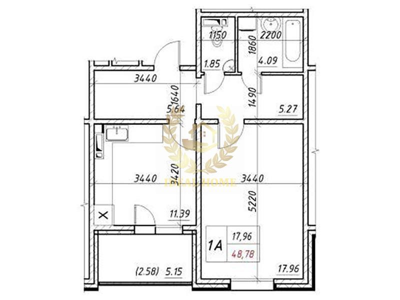 Продаж Квартира 1-кімнатна на Коноплянская ул., 22 Київ - фото 9