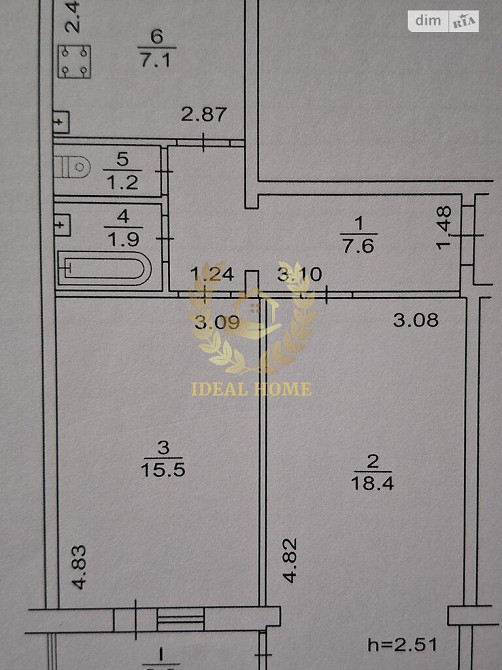 Продаж Квартира 2-кімнатна на Победы пл., 21 Київ - фото 2