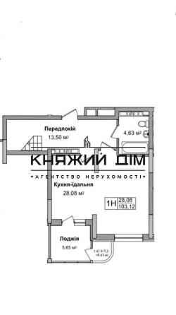 2-х уровневая видовая квартира в ЖК Министерский, минский массив. КОД: 21131520. Киев