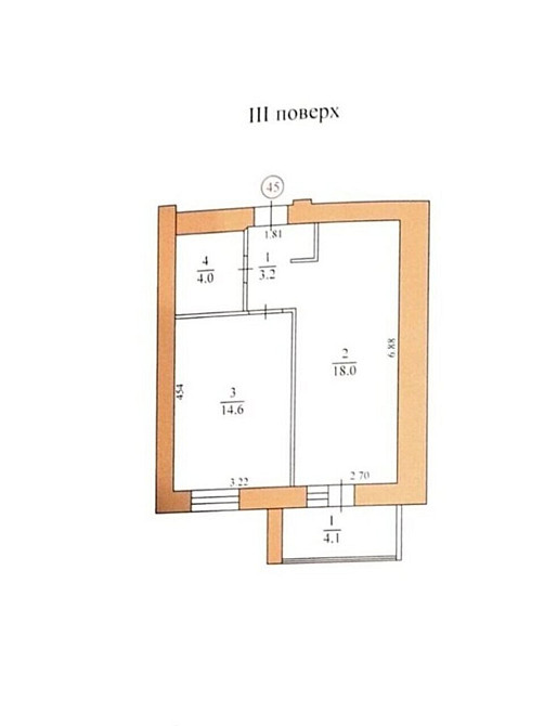 Продаж Квартира 1-кімнатна, 3/10 поверх на вул. Микулинецька Ternopil' - photo 3