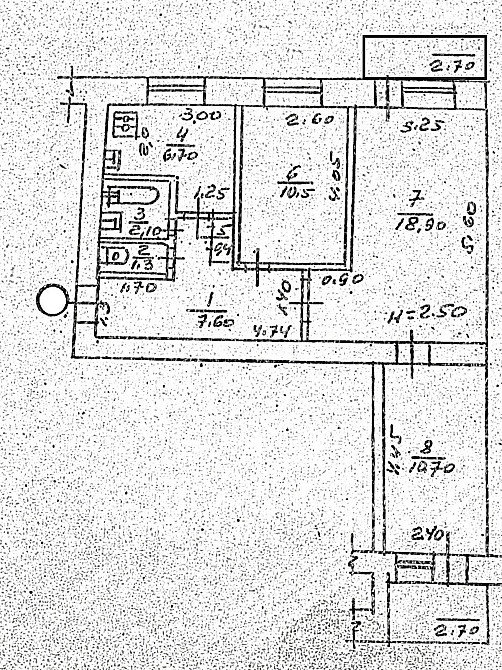 Продаж Квартира 3-кімнатна, 8/9 поверх на вул. Вокзальная Харків - фото 13