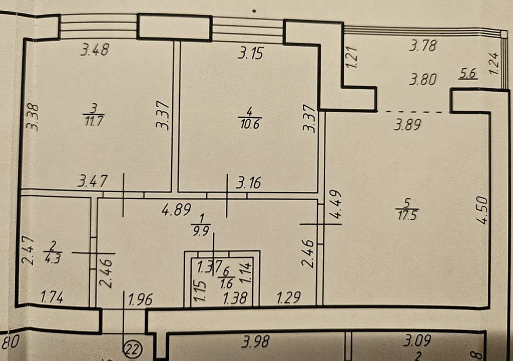 Продаж Квартира 2-кімнатна, 7/7 поверх на вул. Національної Гвардії Івано-Франківськ - фото 9