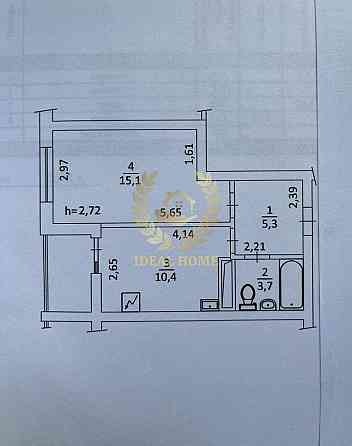 Продаж Квартира 1-кімнатна на Автозаводская ул., 72Б Київ