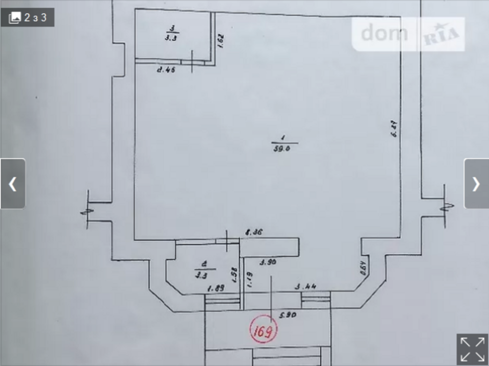 Оренда торгове приміщення на Зодчих поверх - 1/9 Винница - изображение 2