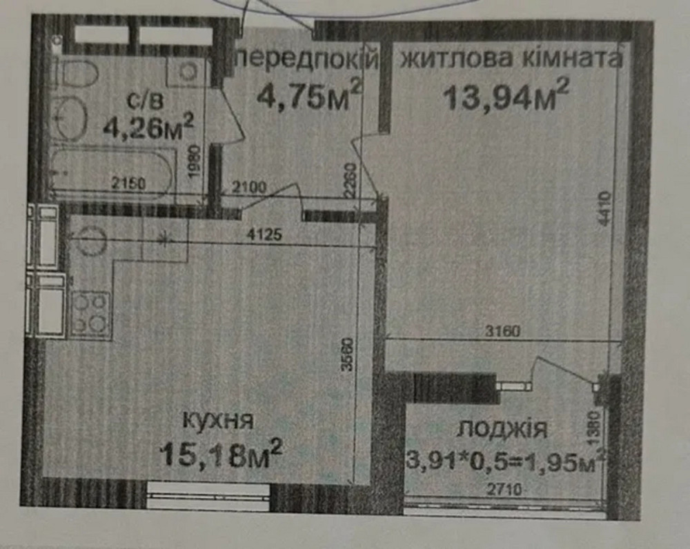 Продаж Квартира 1-кімнатна, 14/17 поверх на Ак. Заболотного, 148 Б Київ - фото 8