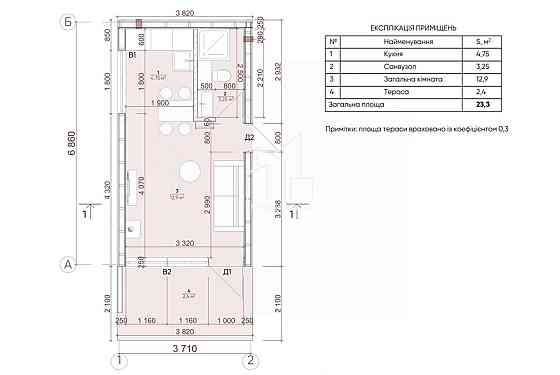 Продаж 1-поверховий Будинок  32 кв.м 1 кімн. на Моршин вул. Моршин