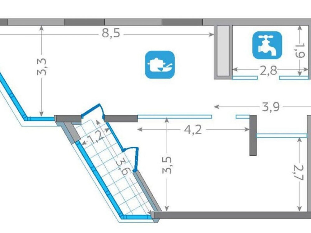 Продаж Квартира 2-кімнатна, 24/26 поверх на Зарічна, 1 Київ - фото 2