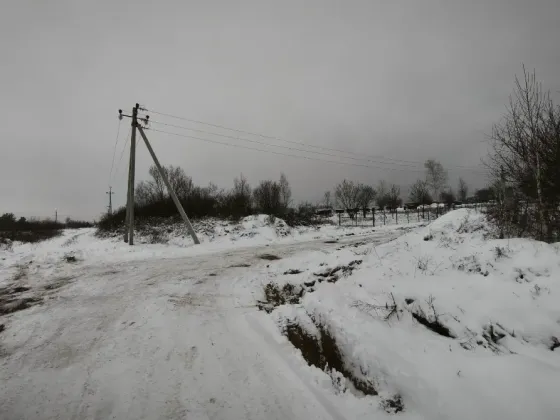 For sale land plot For the construction of a private residential building area 354 ares Польва Velyki Lazy