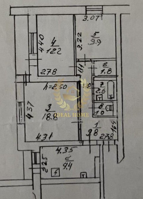 Продам 3-х кімнатну квартиру в Києві в Солом'янському районі Київ - фото 2