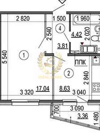 Продаж 1кімнатної квартири на Осокорках Киев