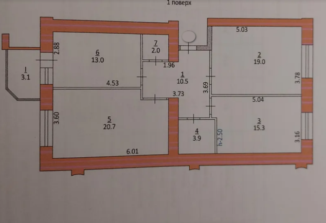Продаж 3к квартири 87.5 кв. м на пров. Генерала Мирона Тарнавського Тернопіль - фото 3