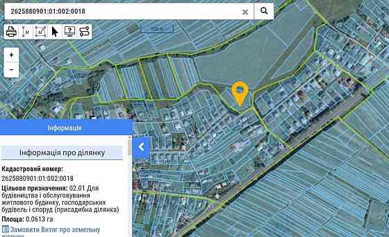 Продаж земельної ділянки 6.13 соток Крихівці