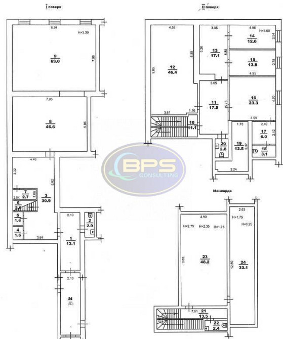Оренда офісне приміщення на вул. Жуковского поверх - 1/3 Одеса - фото 14