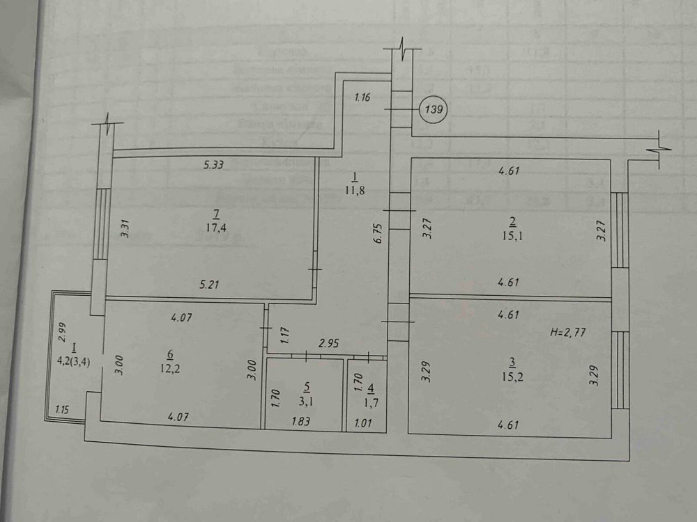 Продаж Квартира 3-кімнатна, 12/12 поверх на Національної Гвардії вул., 14В Івано-Франківськ - фото 8