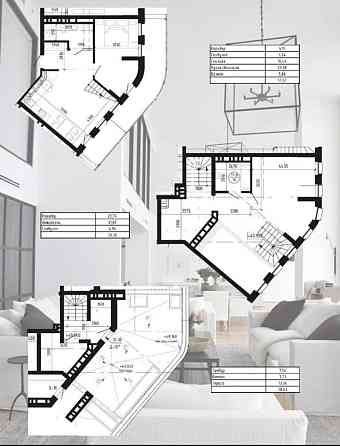 Продаж Квартира 3-кімнатна, 15/16 поверх на вул. Раковського Івана Львів