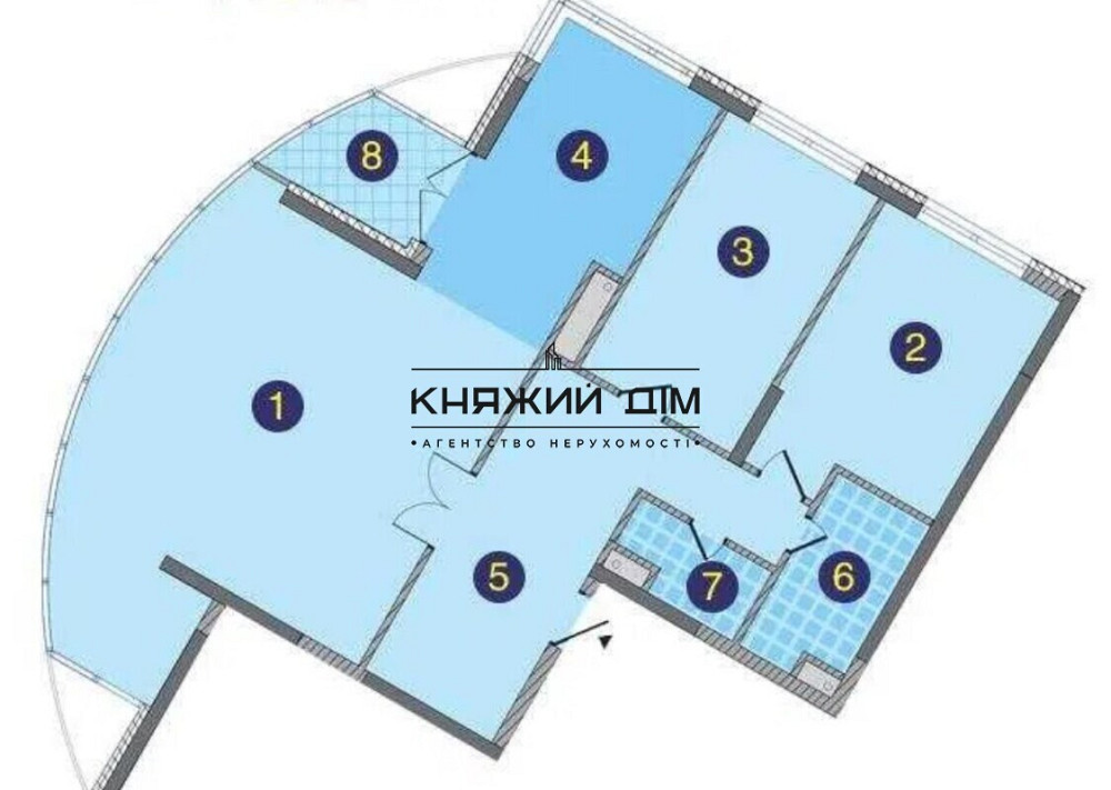 Продаж 3-х к.кв. на березі Дніпра в ЖК Зарічний в Дарницькому р-ні. Код об'єкту №: 21146121 Київ - фото 12